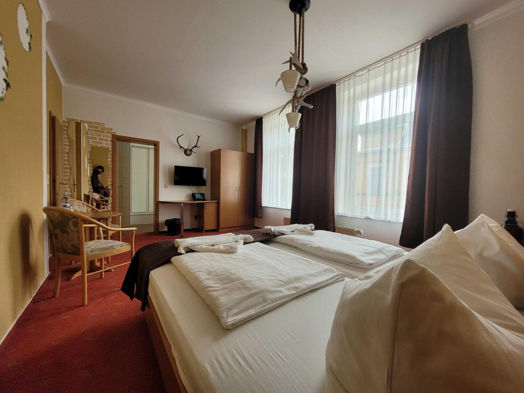 Hotel Am Brauhaus Waren  Buitenkant foto
