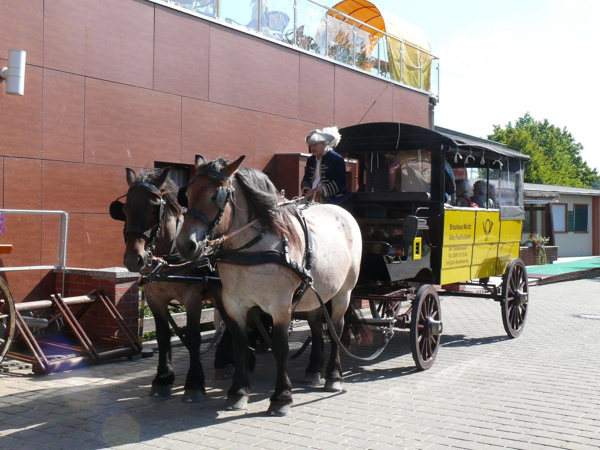 Hotel Am Brauhaus Waren  Buitenkant foto