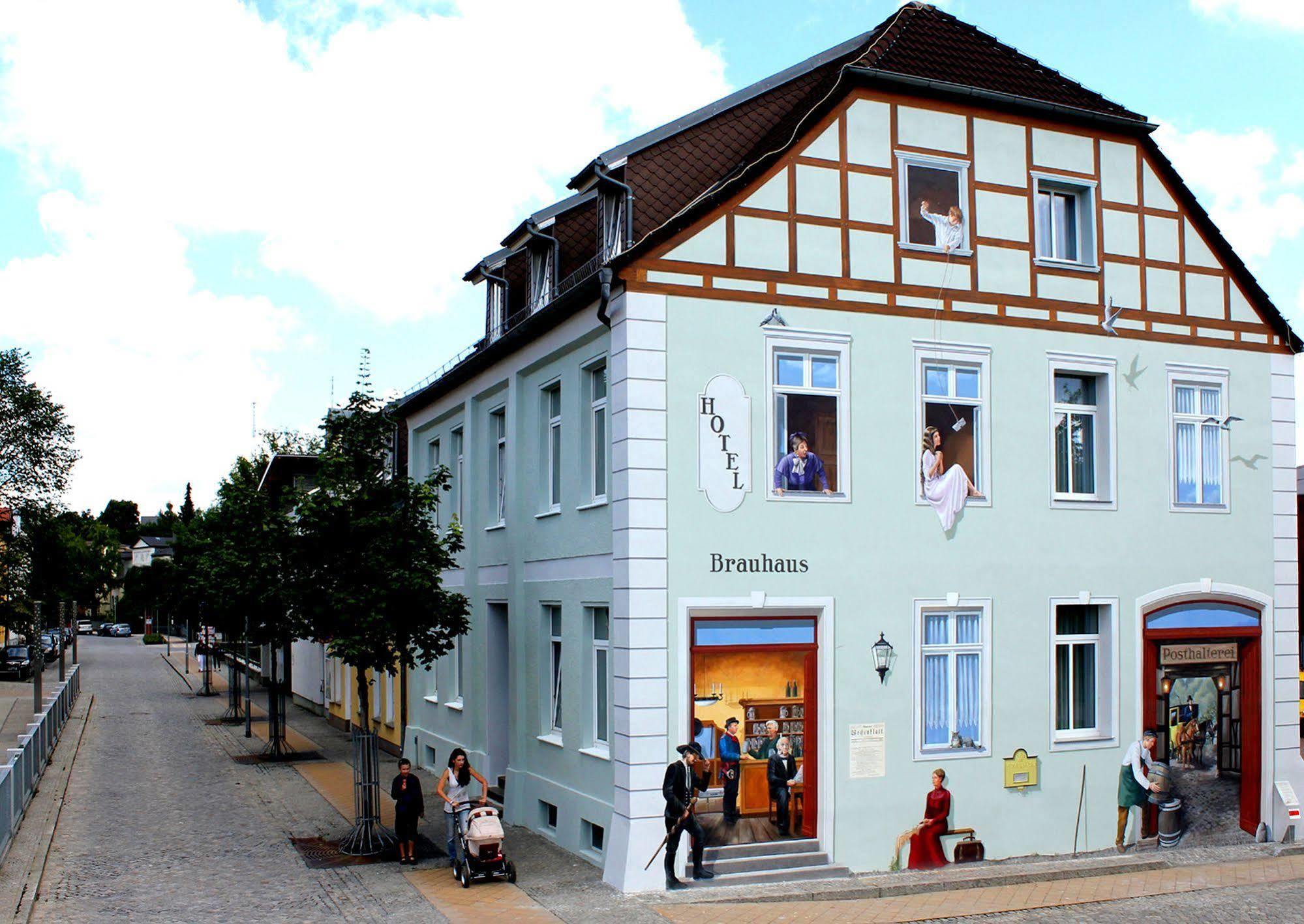 Hotel Am Brauhaus Waren  Buitenkant foto